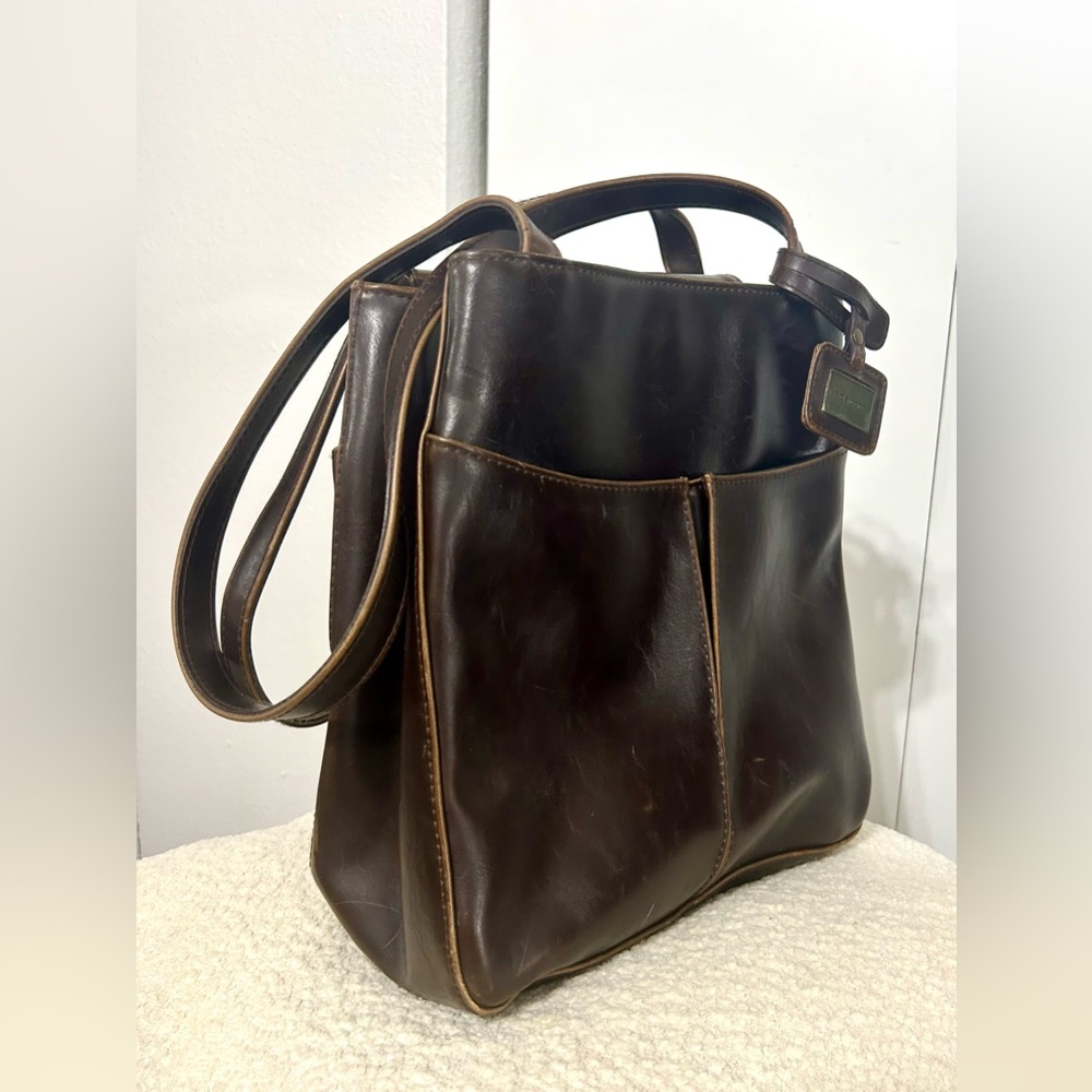 Liz Claiborne Dark Brown Leather Bag
